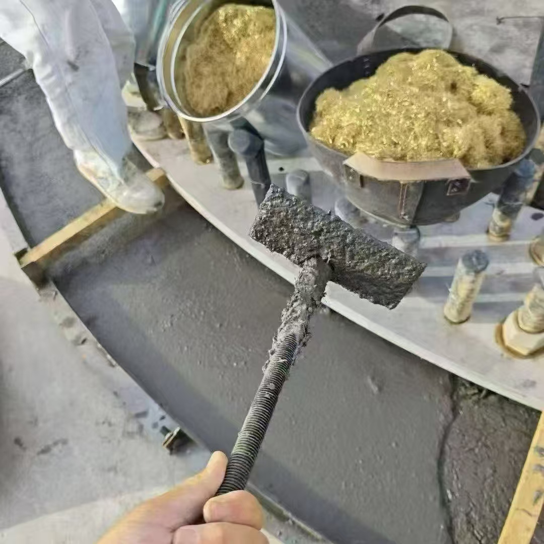 兰考C120钢纤维高强无收灌浆料 轧机压缩机汽轮机发电机锻压设备底座灌浆材料